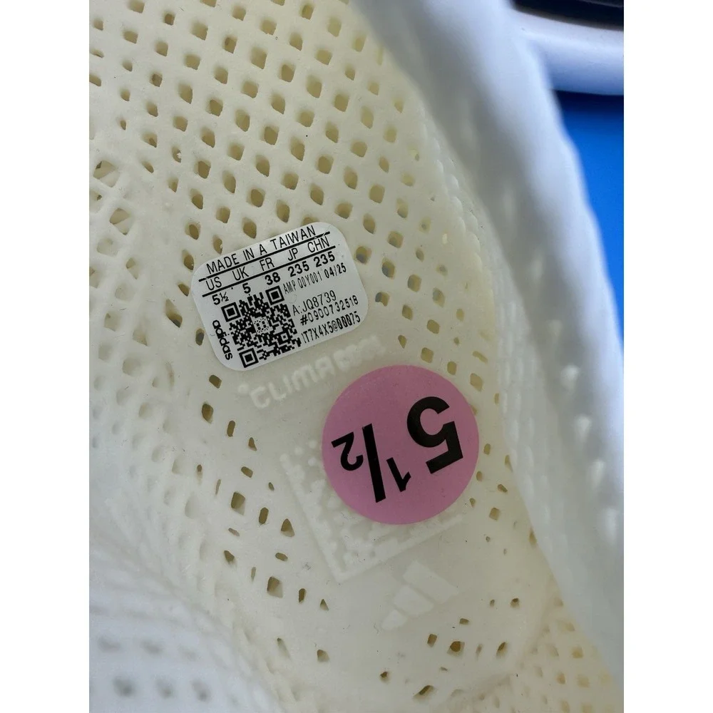 adidas Climacool Off White 3D-printed One-Piece Design Mens 5.5 Womens 6.5 Shoes